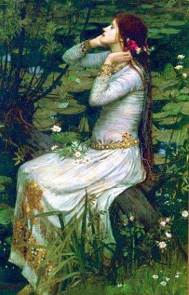 Ophelia by John William Waterhouse