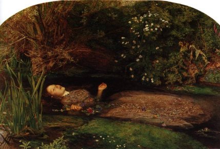 Ophelia by John Everet Millais