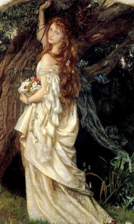 Ophelia by Arthur Hughes