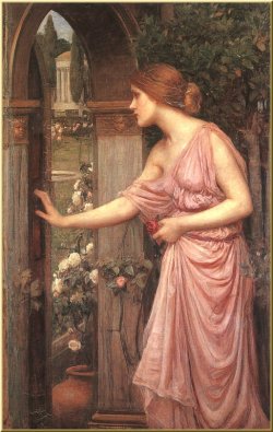 Psyche Entering Cupid's Garden by John William Waterhouse