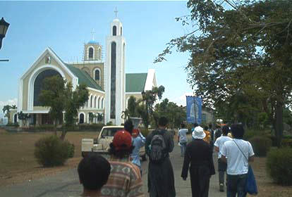 After the camp, we had a short pilgrimage to the Shrine of Our Lady of Penafrancia in Naga City, some two hour-drive away from the campsite