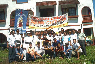 This is Mr. Rey Ala's place in Legazpi; their family's farms hosted the campe for this year