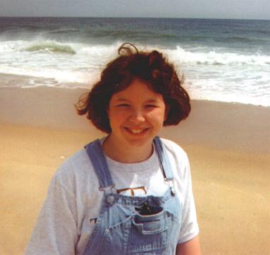 see my smile? I love the beach !