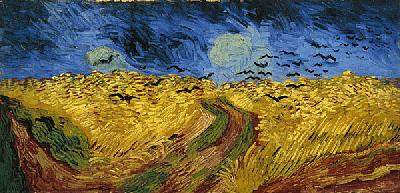 Crows In The Wheatfields, Auvers 1890 (Last Painting) Van Goth