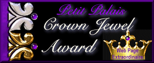 Petit Palais Crown Jewel Award, June 23, 1998