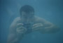 Pat underwater