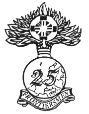 Cap Badge of 25th (Frontiersmen) Batt. Royal Fusiliers