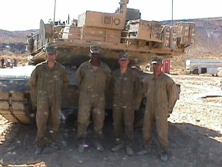 Left to Right: Sgt Zapata, Cpl Koonce, Lcpl Villanueva, Pfc Ariaga