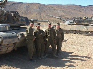 Left to Right: Lcpl Harper, SSgt Hidalgo, Cpl Byrnes, Pfc Hahn