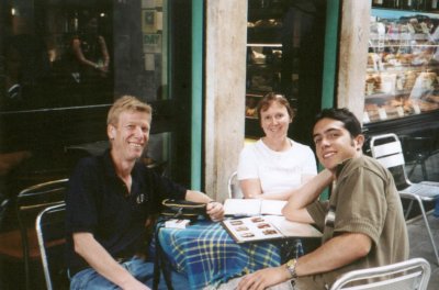 Taken in Venice , Me, Claudia, Federico