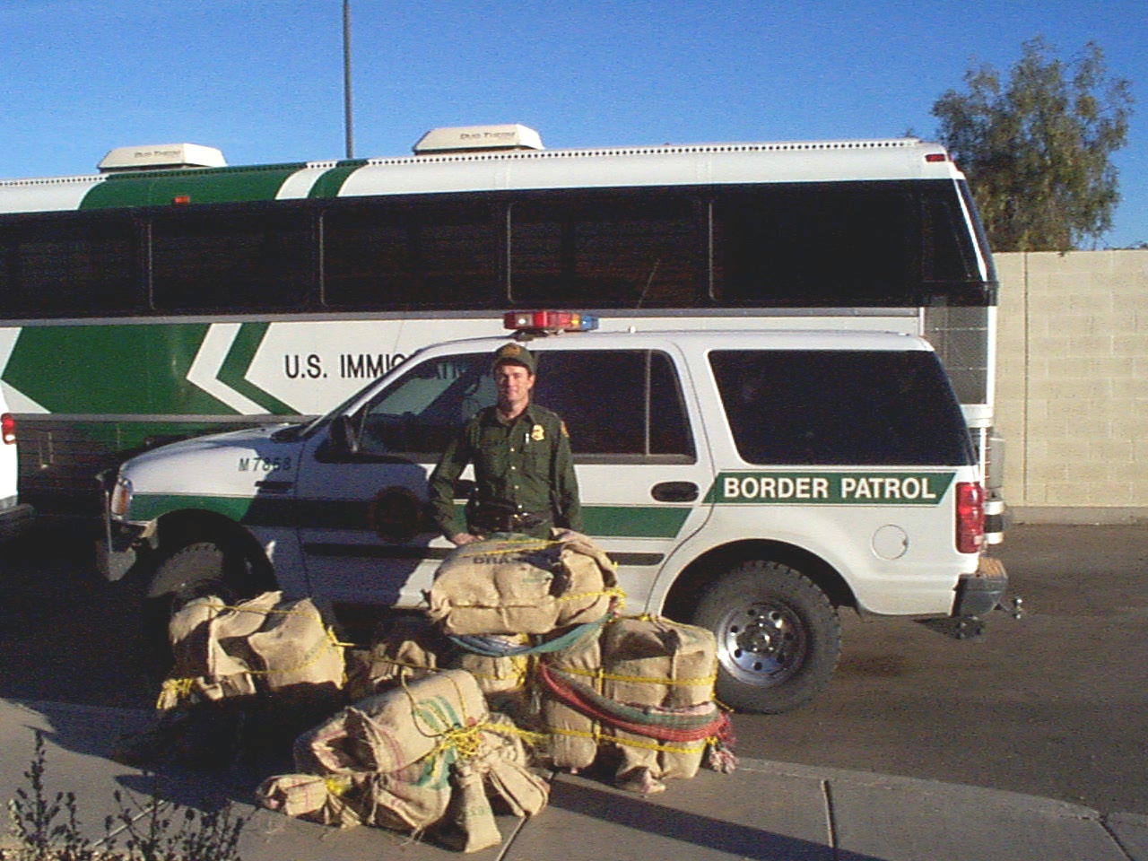 263 pounds of marijuana was seized on the Papago Indian Rreservation