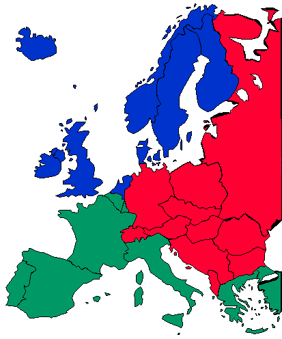 Maps/locations of the Places of War World War II