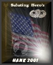 POW/MIA HEROS - PATRIOTISM Award