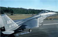 F15 Landing at Elmendorf AFB