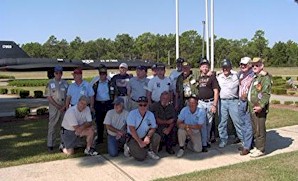 A group shot of some of the attendees at the reunion