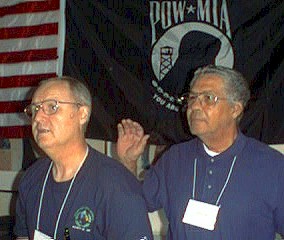 Bill Tilton TLCB President from Virginia (left) and Dick Strong from Dayton, Ohio (right)