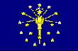 Indiana State Flag