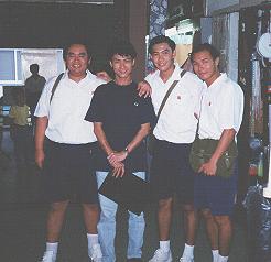 Fatty, Director Say Yong, David (Steven Lim) & Ah Guan (Darren Ng)