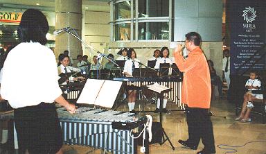 Performance No.2 at the KLCC or Petronas Towers