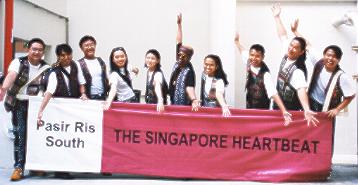 We are the SINGAPORE HEARTBEAT PERCUSSION BAND