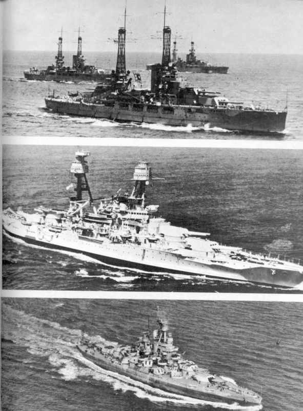 Tranformations of USS Nevada