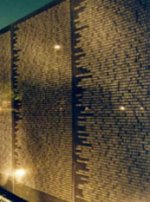 A Vietnam Veteran Memorial Wall