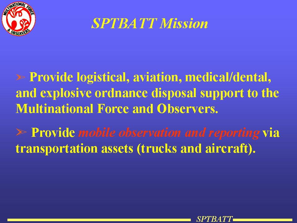 SPTBAT Mission Statement