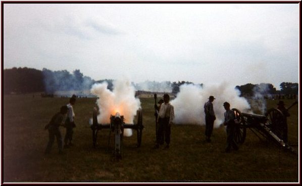 Knap's at the 135th Antietam Re-enactment.