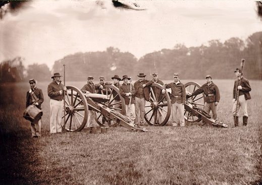 Knap's Battery at the Battle of Salem Church