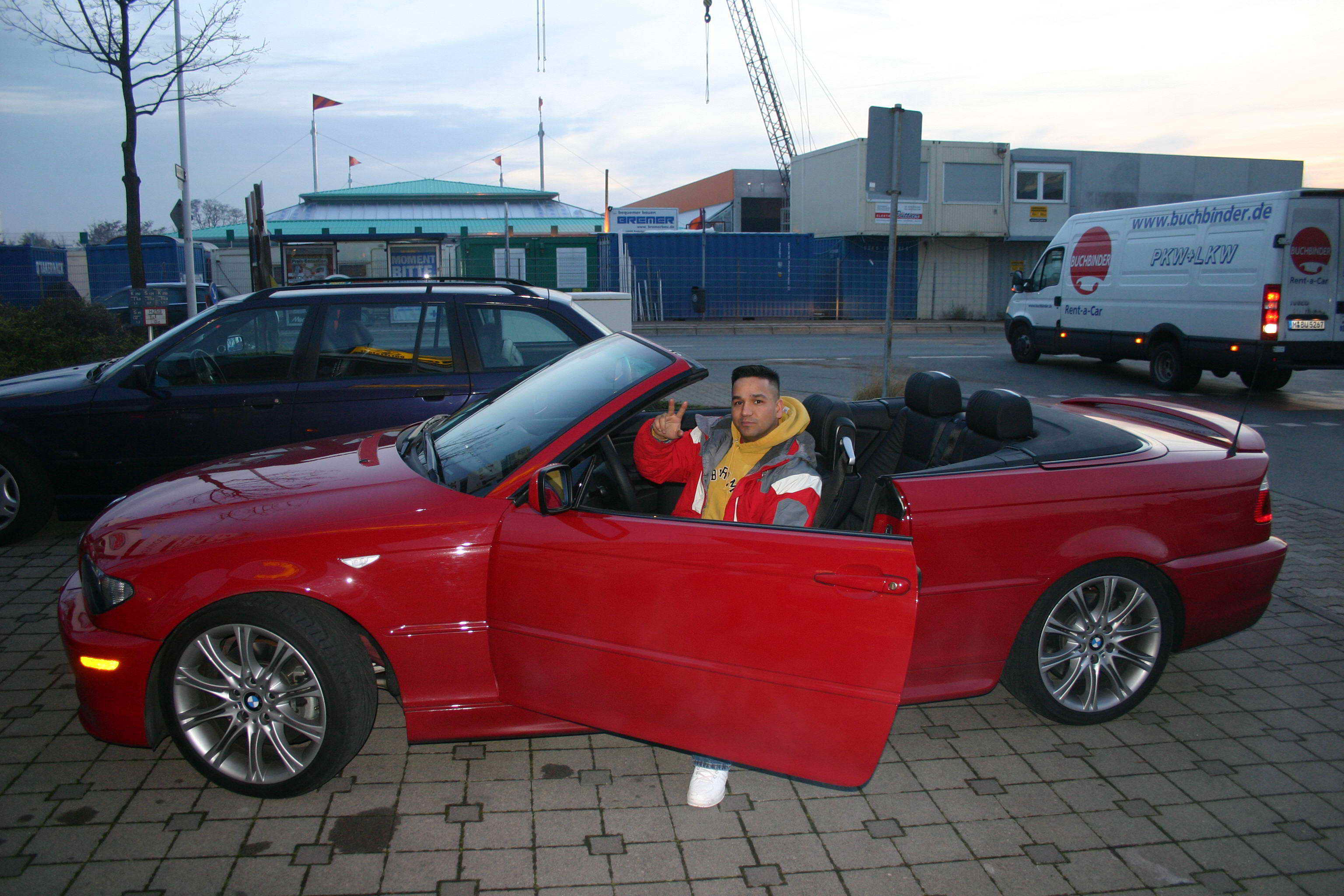 Sporting the car in Germany