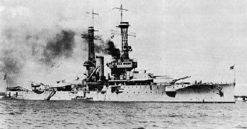 USS Florida BB-30, January, 1920