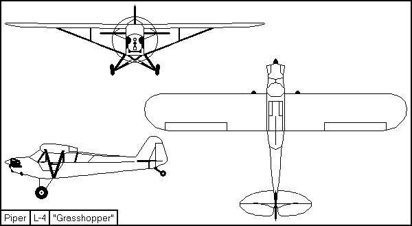 PIPER L-4  'GRASS HOPPER'