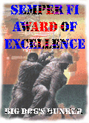 Big Dog's Bunker Marine Award