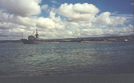 USNS Sioux, Bham, tug