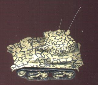 Light 
      Tank Mk VIC Malta camouflage