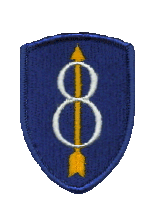 HQs 8ID Patch