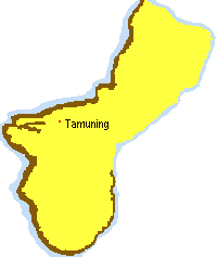 Guam Map