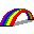 rainbow bridge graphic