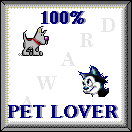 Marilyn's Pet Award