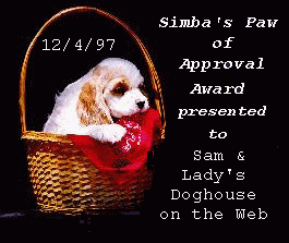 Simba's Award