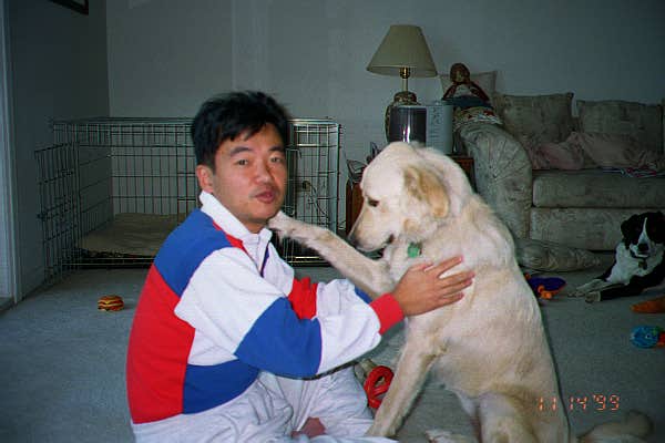 Hanako w/ Dad Nov. 1999