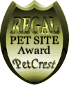 Royal Pet Crest Site Award