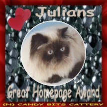 Julian's Great Home Page Award