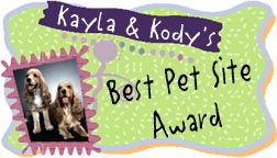 Kayla & Kody's Best Pet Site