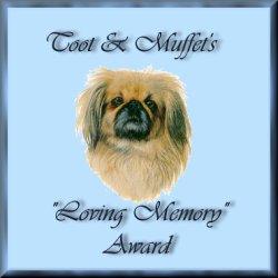 Toot and Muffet's Loving Memory Award