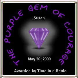 Purple Gem of Courage