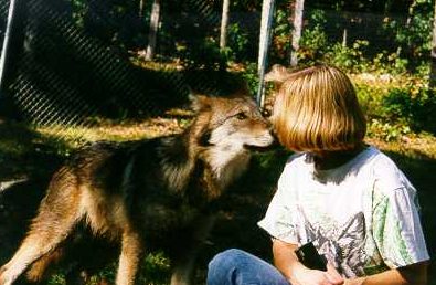 Ingo and I nose to nose