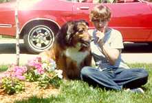 Kelly, Sue and flowers