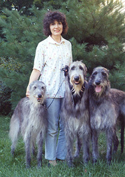 Maryann Yuran and hounds