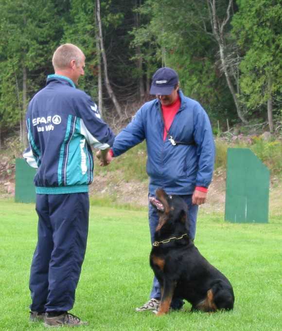 FRSC's first Schutzhund-titled dog. Thanks for the memories, old boy.